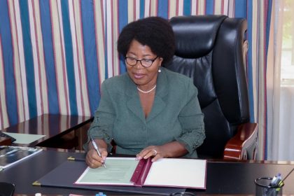 The newly elected Vice President of Malawi Justice Dr. Jane Ansah